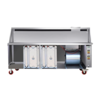 欧斯若油烟净化烧烤车1.5米