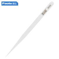 保拉镊子(140mm) 不锈钢防磁加硬加长尖镊子3033