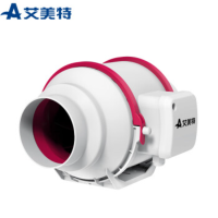 艾美特DPT15-50A管道式抽风机[6寸机械款]风量420/378m3/H 厨房油烟卫生间换气扇排气扇