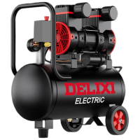 德力西空压机气泵220V 便携式空气压缩机[纯铜电机]90L无油低音免保养