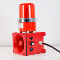 SNTOOM声光报警器STSG-01语音警报器BC-110 HBJ-5消防喇叭TBJ-100大功率 AC380V 三音款