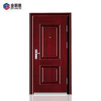 金朗德钢制防盗门安全入户推拉大门定制 215*100CM(含安装 不含拆旧)