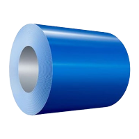 昊步铁皮彩钢围挡卷防水彩涂卷 海蓝色 0.5毫米宽1米长10米