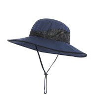 优合创佳帽子定制 logo热转印 大帽檐遮阳帽 防晒透气