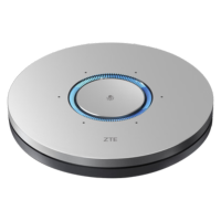 中兴视频会议麦克风 ZXV10 A300 圆形8米拾音 全向麦克风