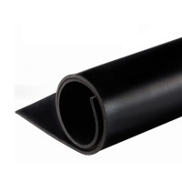 谋福139绝缘胶垫橡胶板胶皮高压绝缘垫配电房绝缘胶板[5kv高压绝缘垫(黑平3mm厚 1米*3米)]