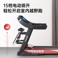 立久佳跑步机15.6时彩屏多功能/15档电动爬坡 可折叠高端智能器材589