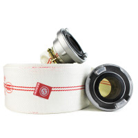 谋福 8910 抗高压耐磨水管消防水带水带接扣(10型65mm长25米 已接好)