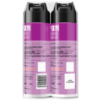 雷达(Raid)杀虫剂喷雾550ml*2瓶无香型杀虫气雾剂 蟑螂药 灭蟑螂