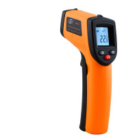 谋福 9796 红外线测温仪高精度电子测量枪手持式工业数显测温仪 GM550E标配(-50-530度)