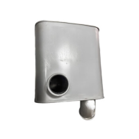 晴岸消声器总成 适配豪沃ZZ1167