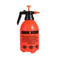 谋福 30 喷壶浇花消毒浇水壶园艺喷洒水壶塑料气压式喷雾器小型压力喷雾瓶(3L喷壶橘红色)