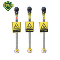 蓝宇星琳人体静电释放器 304不锈钢防爆声光报警 一台