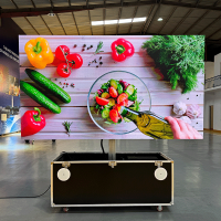景川易车135寸 P1.5COB便携式移动LED大屏PFC-5M-WZ135 户外宣传展示