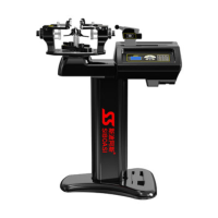 斯波阿斯S3球拍穿线机 电动智能自动羽毛球拍专用拉线机恒力缠线机 黑