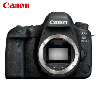 佳能EOS 6D Mark II 6D2 全画幅单反相机 单反机身(含512G卡+双肩包+炭纤维三脚架+备用电池套装)