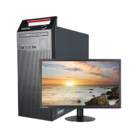 联想 开天M740J商用台式机电脑 FT-D2000/512G/2G独显 32G+512G+23.8显示器 单位/套