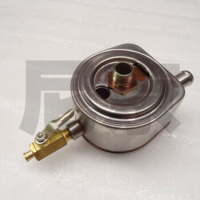 尼京L2010015机油冷却器机油散热器 适配青专牵引车