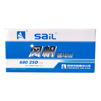风帆铅酸电池68025D汽车电瓶干荷不含液12V180AH
