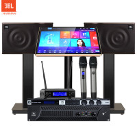 JBL MK12家庭ktv音响套装 卡拉OK点歌机一体机 家庭影院组合家用K歌专业音箱唱歌设备全套