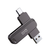 大迈USB3.2 Type-C手机U盘PD237 128GB 高速两用双接口u盘OTG安卓苹果通用优盘