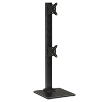 支尔成显示器支架 34-49英寸上下双屏底座式增高架 承重5KG起 可调节高度 免打孔