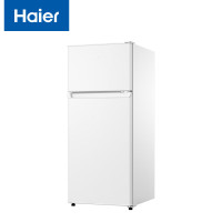 海尔两门冰箱 二级能效 123升白色二门直冷微霜租房家用双门电冰箱 BCD-123GHTMZ0WV