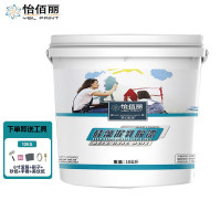 怡佰丽内墙调色漆白色硅藻泥乳胶漆无味自刷翻新修补墙涂料漆白色10kg