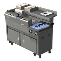 彩霸S系列双变频可扩展无线胶装机S5/S6/S7/S8/S9 A3/A4幅面标书文件书籍合同装订 S5