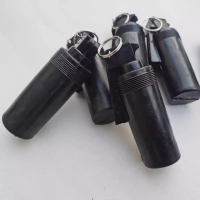 优合创佳防暴D表演道具训练道具黑色橡胶催泪D模型 非真品