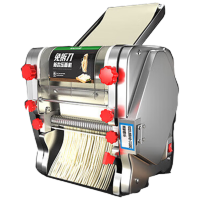 猛世电动面条机商用全自动压面机可调节多功能擀面机饺子皮免拆刀压面条机YTD-180