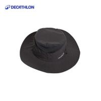 迪卡侬太阳帽夏折叠透气遮脸户外出游骑行大沿防晒帽-4084638