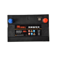 风帆汽车电瓶 55D26R /L 12V 60AH 适配发电机组 铅酸免维护蓄电池