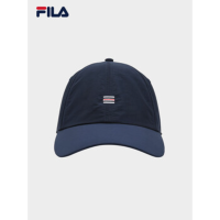 FILA鸭舌帽 轻量防晒透气 帽遮阳棒球帽 (传奇蓝-NV/标准白-WT 二色可选)