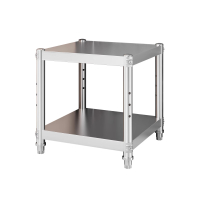 苏宁 优合创佳 双层置物架 不锈钢100*60*50CM 加粗柱子3.8CM