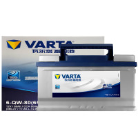 瓦尔塔6-QW-80免维汽车电瓶 080-27 80AH适配北汽新勇士 北京BJ80 朗逸