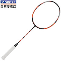威克多羽毛球拍 胜利单拍 全碳素TK-30N小鬼斩羽拍 4U鲜橘 空拍