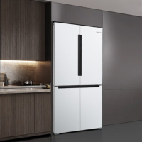 博世大白鲸KMF61A20TI冰箱 605L 四开门 变频 家用电冰箱