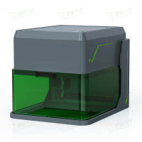 灵龙八方国产化桌面小型激光雕刻机金属塑料皮革标签铭牌红光雕刻LLB-A878-GCQLDKJ