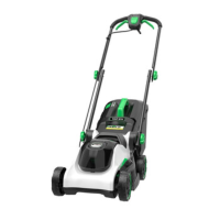 亚特YT5232割草机 手推式草坪修剪机 4.0Ah 1电1充