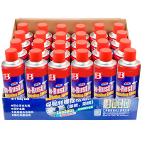 保赐利整箱除锈剂 螺丝螺栓松动剂松锈润滑剂金属清洗去锈除锈液400ml/24瓶