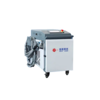 海奕HY-CF01-2000W工业手持激光除锈机(小型水冷/高配置)钢结构螺纹钢板钢管阀门模具发动机激光清洗机