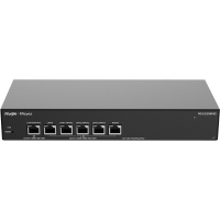 锐捷RG-EG206MG网关路由器 6口 2.5G 带宽2000M 带机200人 AC控制器行为管理