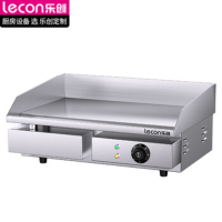 乐创LC-DK-EG818商用电扒炉 升级款|单控温|电热铁板款 220v