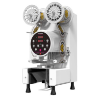 乐创LC-DK-YJDH95-4全自动奶茶封口机220V 高温款[100°℃ 湿杯可封]