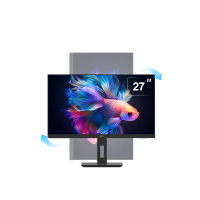 AOC显示器Q27P10台式拓展笔记本外接扩展IPS屏 27英寸/2K/升降旋转 办公学习护眼低蓝光 二级能效