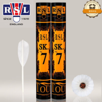 亚狮龙羽毛球耐打飞行稳定比赛训练鸭毛球 SK.NO.7号球 12只/桶