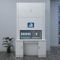 虎牌智能档案回转柜定位到盒2100*1840*900mm + 350工作台