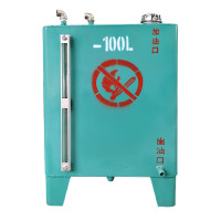 先明(方形100L)柴油发电机组专用油箱1000L500升400L300升200升可视备用铁储油桶剪板C811