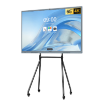 MAXHUB新锐EG65CAD视频会议平板一体机[新款V7]65英寸高清触摸屏 时尚架+智能笔+传屏器 送装一体